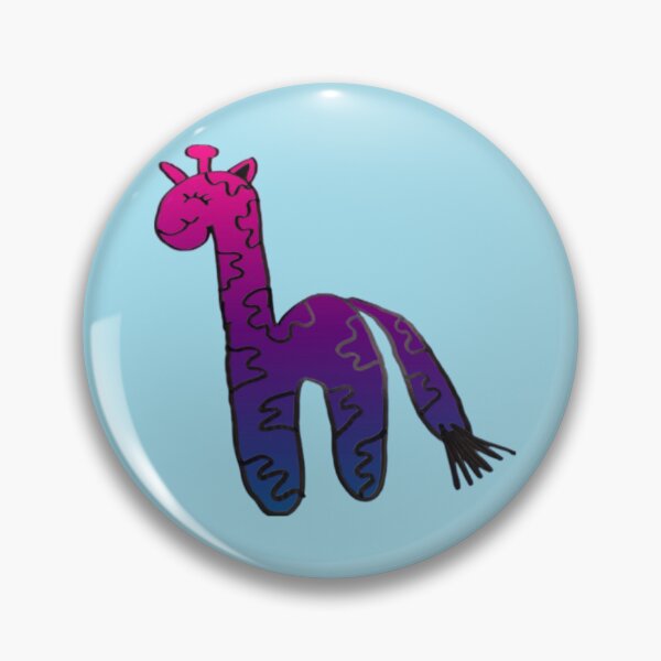 Artikelvorschau, Subtile Bi-Stolz-Giraffe entworfen und verkauft von PinkGiraffe23.