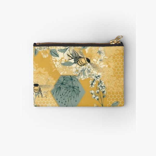 Item preview, Honey Comb Bee Print designed and sold by HandCraftedArt.