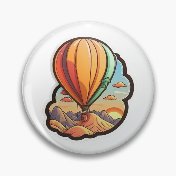 Item preview, Hot Air Balloon designed and sold by HandCraftedArt.