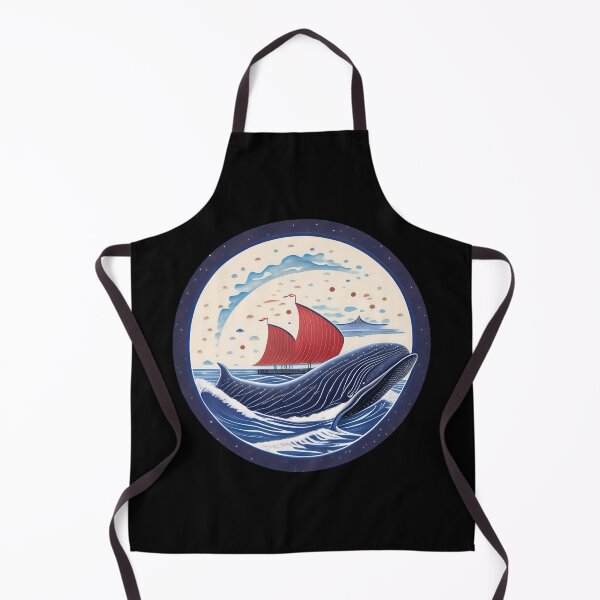 Item preview, Blue Ocean waves whale designed and sold by Turkdesigner.