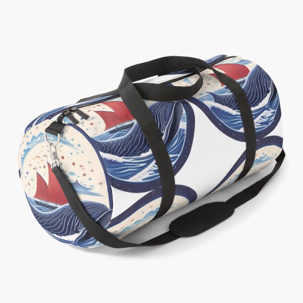 Item preview, Blue Ocean waves whale  designed and sold by Turkdesigner.
