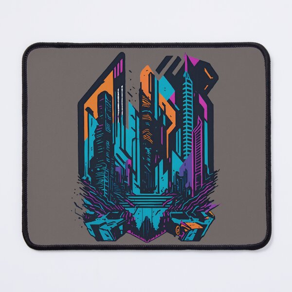 Item preview, Cyber Punk Cityscape designed and sold by mukraker.
