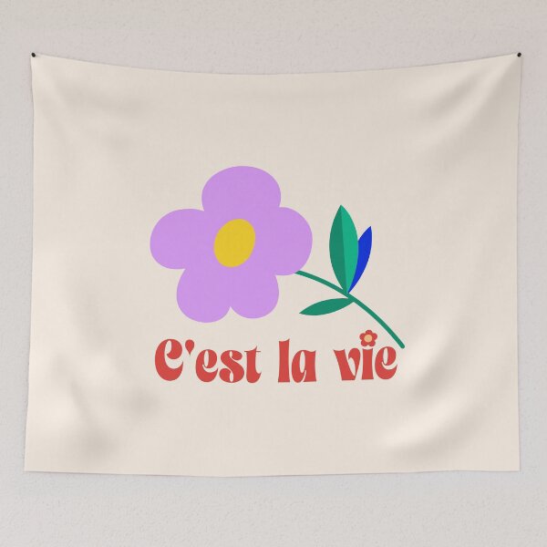 Item preview, Cest La Vie designed and sold by SeptemberMarket.