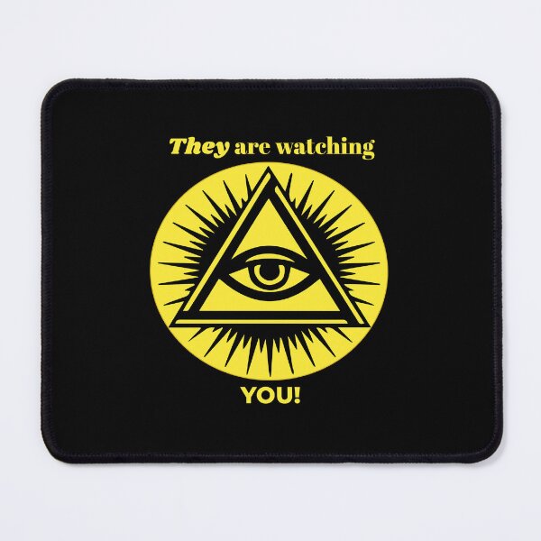 Item preview, Illuminati All Seeing Eye, They are watching you! designed and sold by RedHawStudios.