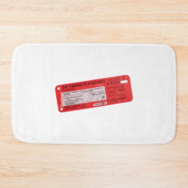 Item preview, Red Plane Ticket designed and sold by HandCraftedArt.