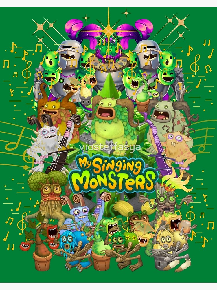 my singing monsters wubbox | Art Board Print