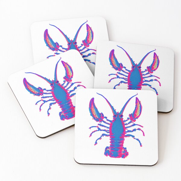 Item preview, Cute Neon Lobster designed and sold by ScienceDesignz.