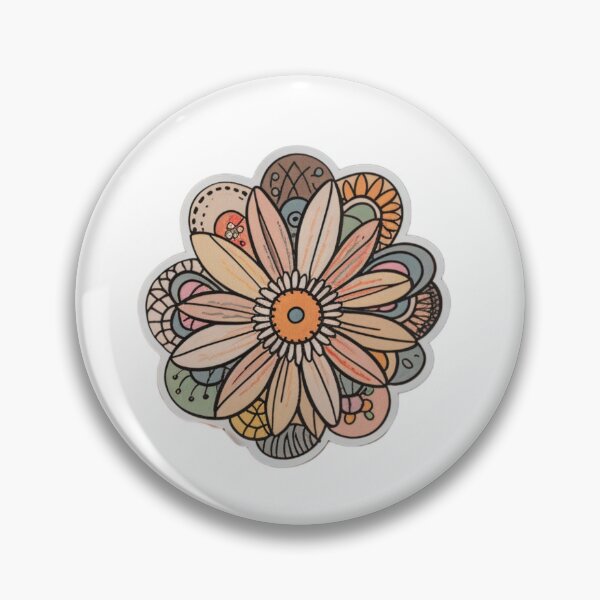 Item preview, Simple Boho Flower designed and sold by HandCraftedArt.