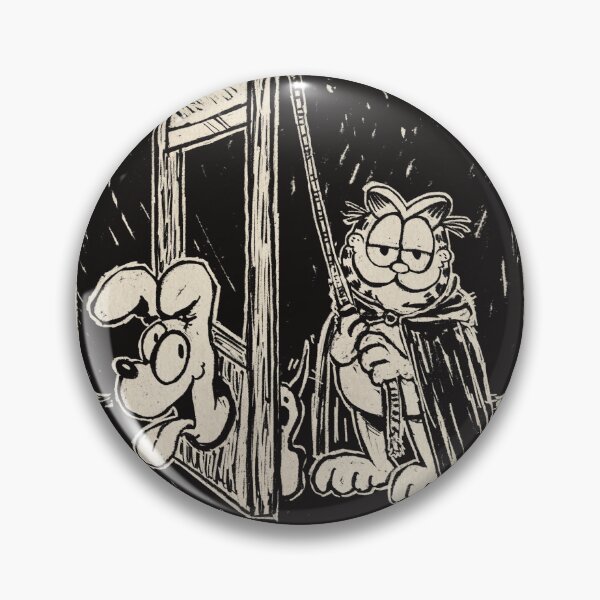 Item preview, Garfield and Odie Execution Woodcut designed and sold by Allynabean.