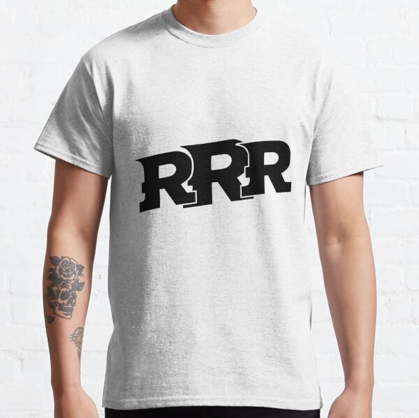 RRR Logo Minimal Yellow T-Shirt