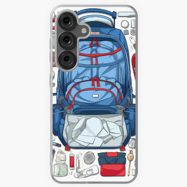 Item preview, Boy Scout Backpack Knolling | Illustration | 8K designed and sold by Hazmat-AI7.