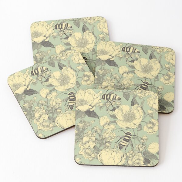 Item preview, Bee print designed and sold by HandCraftedArt.