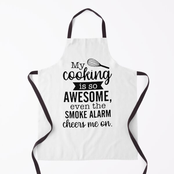 Item preview, My Cooking Is So Awesome Even The Smoke Alarm Cheers Me On designed and sold by AbundanceSeed.