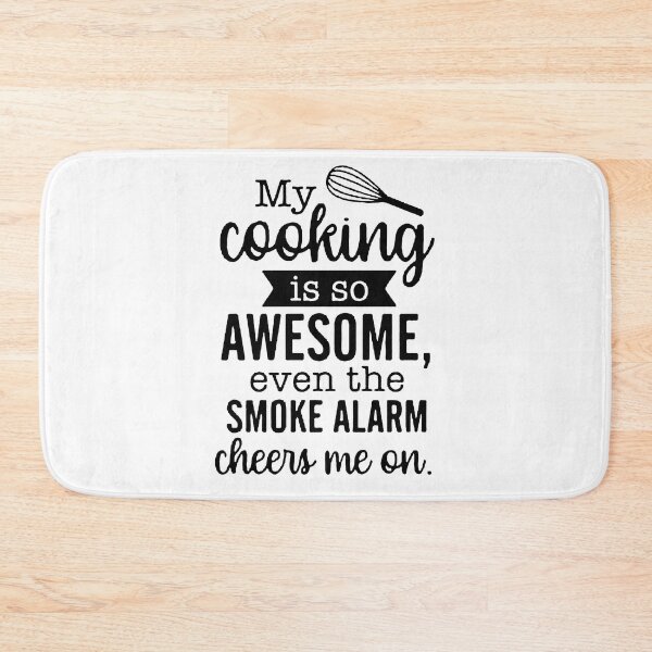 Item preview, My Cooking Is So Awesome Even The Smoke Alarm Cheers Me On designed and sold by AbundanceSeed.
