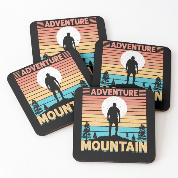Item preview, Adventure mountain sunrise  designed and sold by VintageRealm.