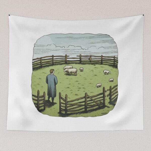 Item preview, sheep and nature designed and sold by dygo1986.
