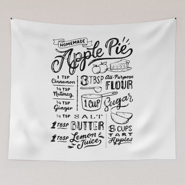 Item preview, Homemade Apple Pie Recipe designed and sold by AbundanceSeed.