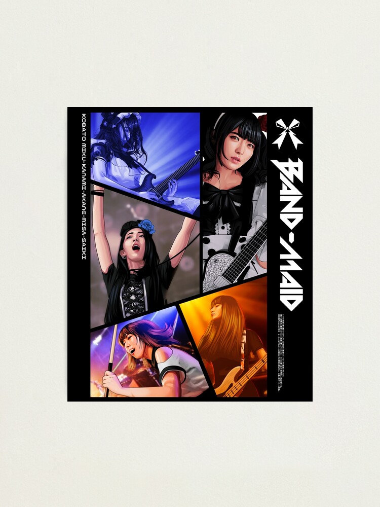 BAND-MAID/MAIKO 1st Single ポスター A1サイズ非売品 BAND-MAID PANEL (full)