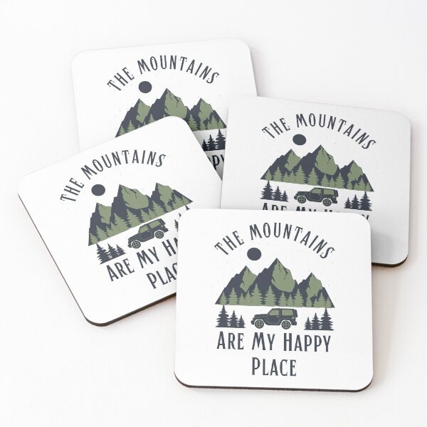 Item preview, The Mountains Are My Happy Place designed and sold by Harvey Bell.