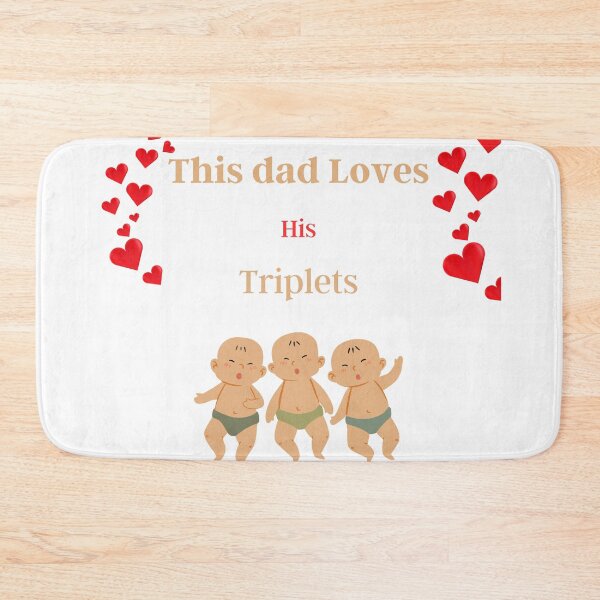 Item preview, This Dad Loves His Triplets designed and sold by AlexanderStore6.