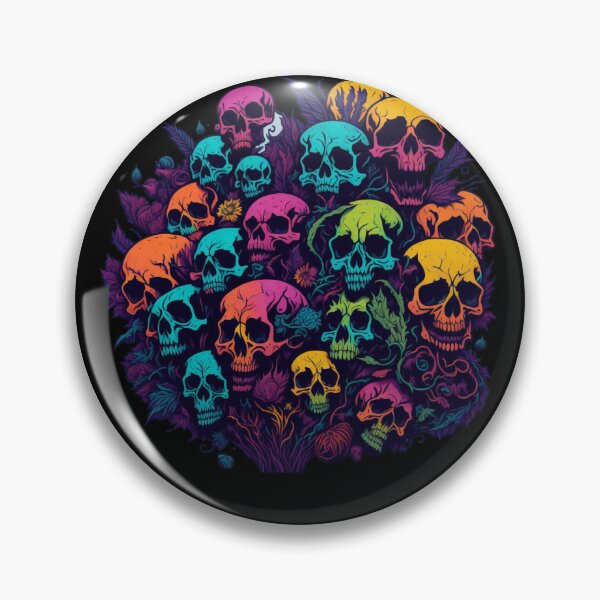 Item preview, Skulls colorful designed and sold by MandyLS24.