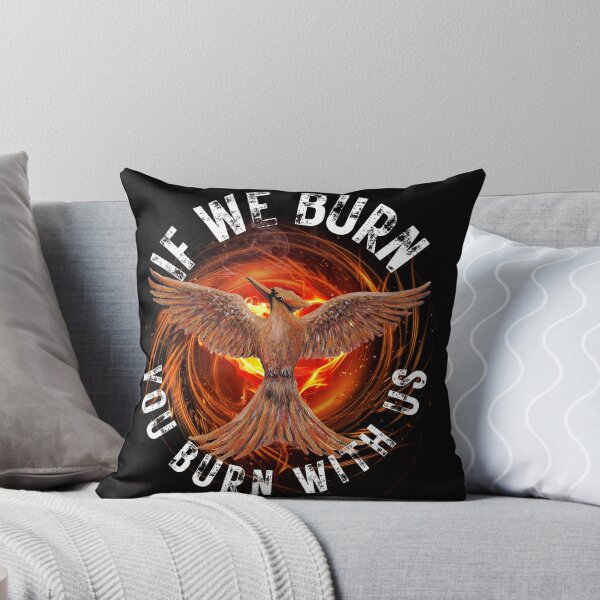 Item preview, Mockingjay - If We Burn You Burn With Us designed and sold by Roy & Tiffany.