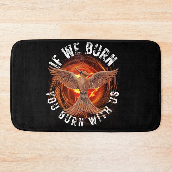 Item preview, Mockingjay - If We Burn You Burn With Us designed and sold by Roy & Tiffany.
