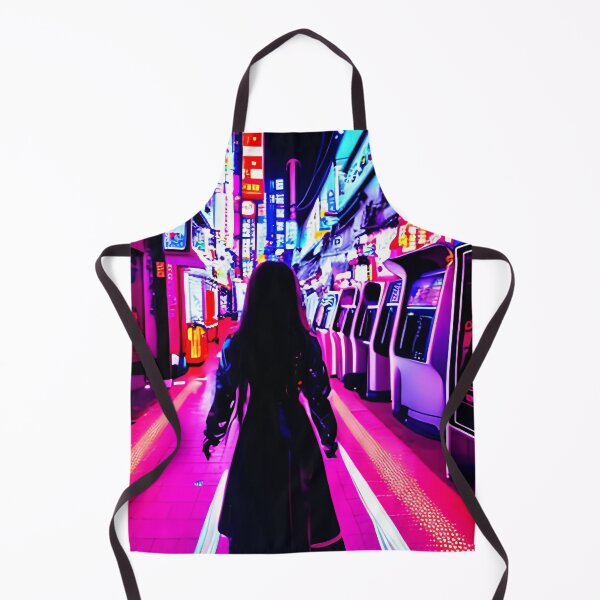 Item preview, Neon Wonderland Cyberpunk Retro Arcade designed and sold by Cyrical.