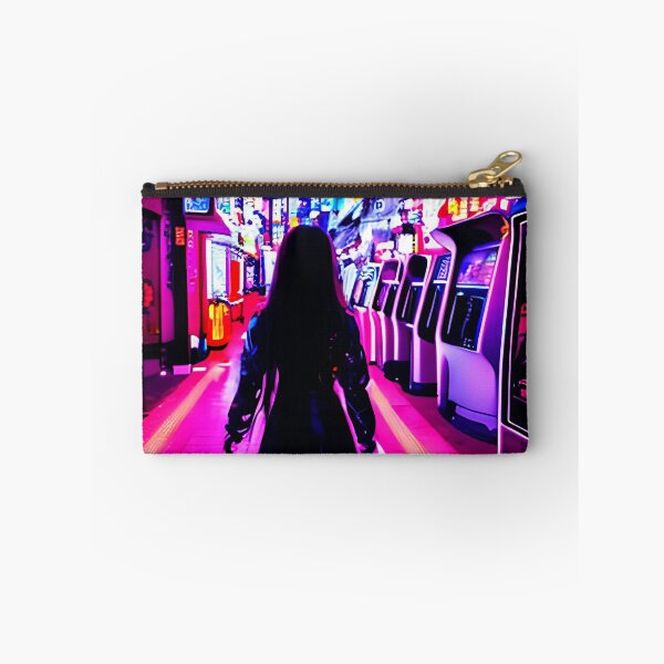 Item preview, Neon Wonderland Cyberpunk Retro Arcade designed and sold by Cyrical.