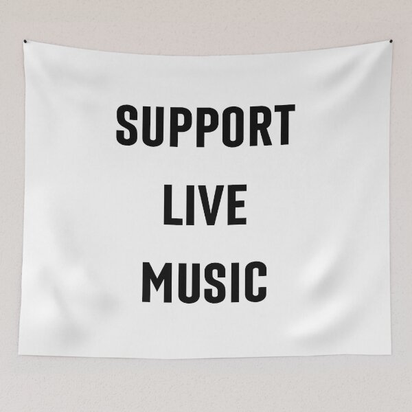Item preview, Support Live Music designed and sold by Turkdesigner.