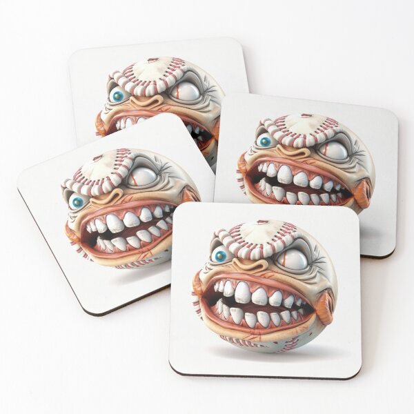 Item preview, Baseball Face, Crazy Madball, Funny Ball designed and sold by DeRosa3DDesigns.