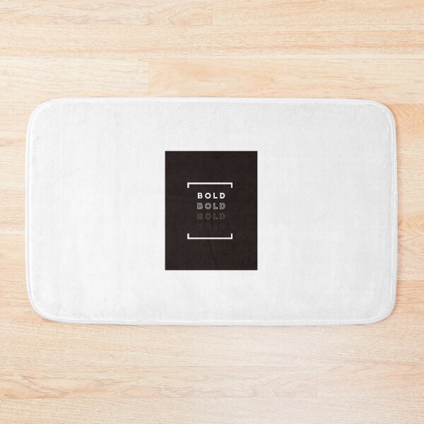 Item preview, Bold text with black and white design designed and sold by ZeeBee4.