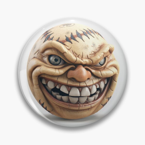 Item preview, Baseball Face, Crazy Madball, Funny Ball designed and sold by DeRosa3DDesigns.