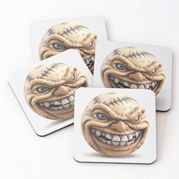Item preview, Baseball Face, Crazy Madball, Funny Ball designed and sold by DeRosa3DDesigns.