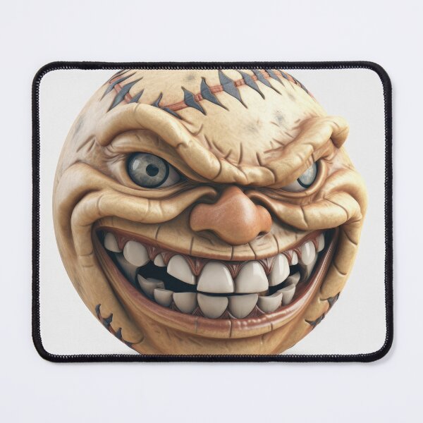 Item preview, Baseball Face, Crazy Madball, Funny Ball designed and sold by DeRosa3DDesigns.