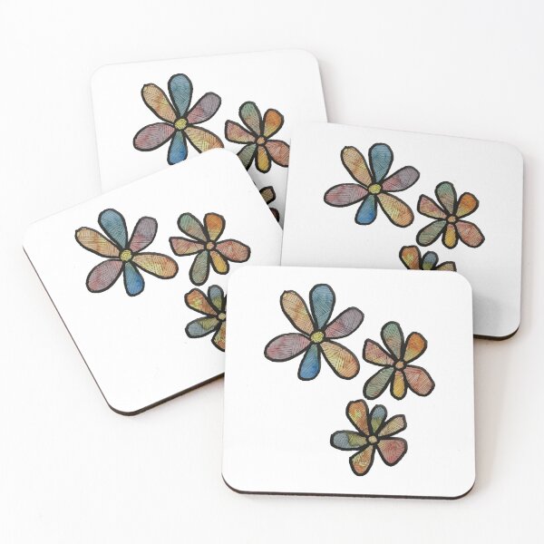 Item preview, Groovy Tye Dye Daisies in Watercolor designed and sold by Amanda Reyna.