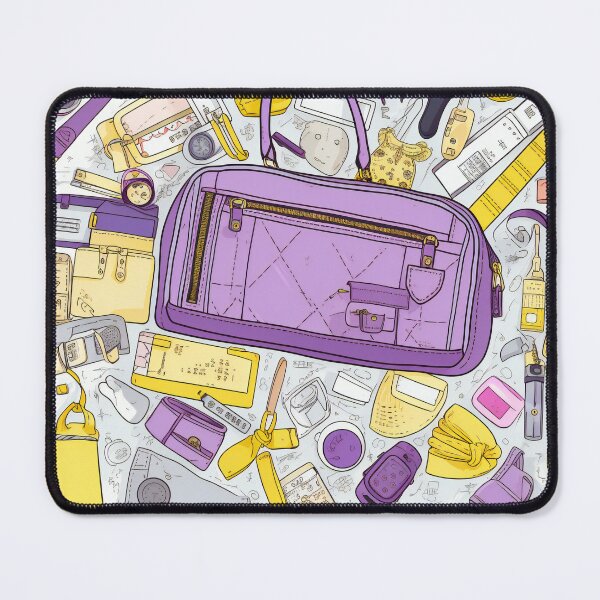 Item preview, Girly Purse Knolling | Illustration | 8K designed and sold by Hazmat-AI7.