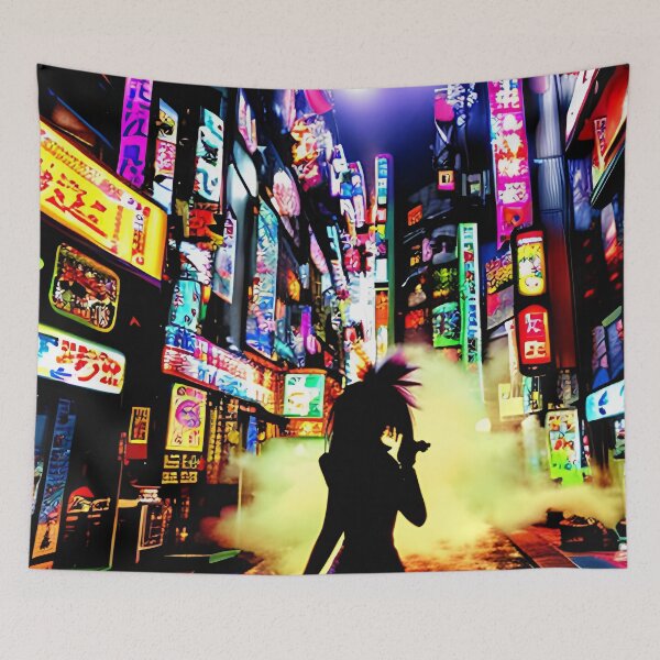 Item preview, The Dark Streets Of Tokyo Wonderland designed and sold by Cyrical.