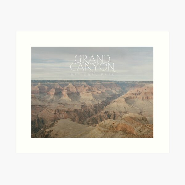 Grand Canyon National Park Digital Art Poster Art Print