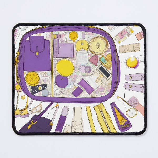 Item preview, Girly Purse Knolling | Illustration | 8K designed and sold by Hazmat-AI7.