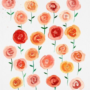 Artwork thumbnail, Life Is Peachy Roses by creativelyhue