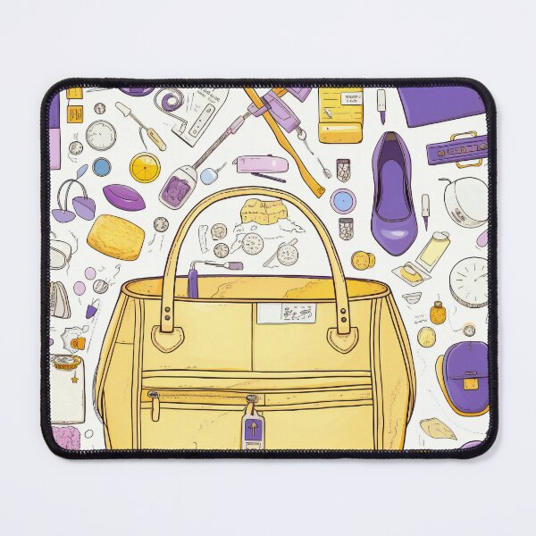 Item preview, Girly Purse Knolling | Illustration | 8K designed and sold by Hazmat-AI7.