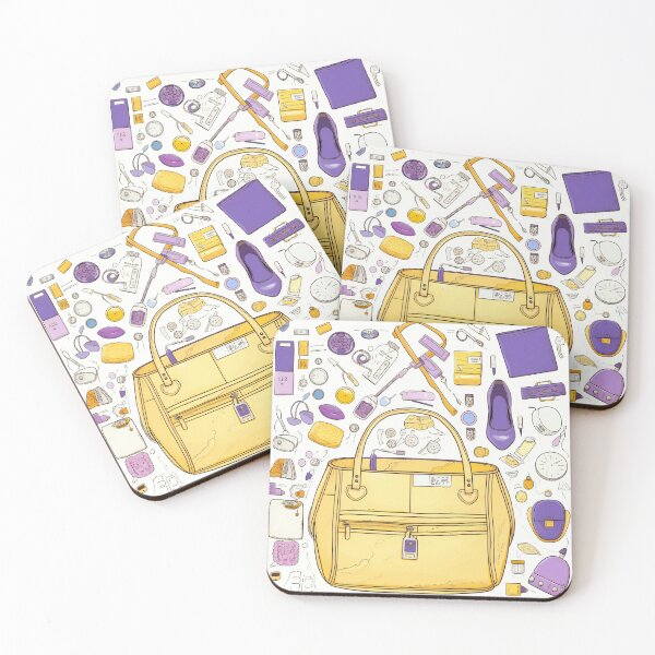 Item preview, Girly Purse Knolling | Illustration | 8K designed and sold by Hazmat-AI7.
