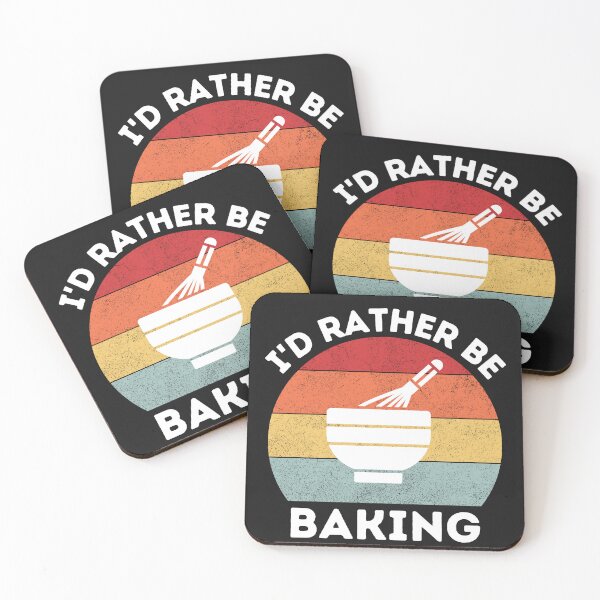 Item preview, I'd Rather Be Baking designed and sold by zenbition.
