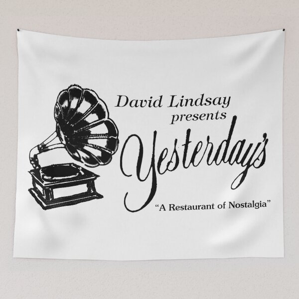 Item preview, Ayer's - Un Restaurante de Nostalgia designed and sold by thedvguy.