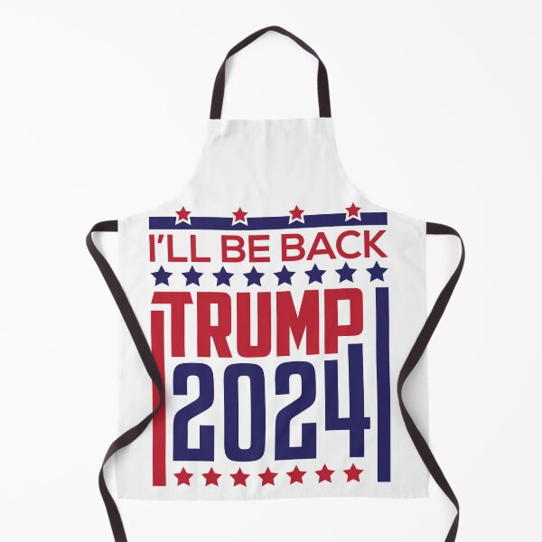 Item preview, I'LL BE BACK TRUMP 2024 designed and sold by ArtistaDesign.