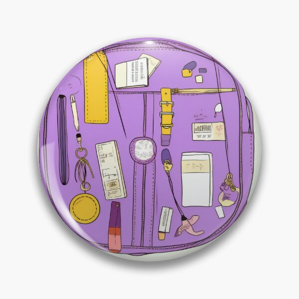 Item preview, Girly Purse Knolling | Illustration | 8K designed and sold by Hazmat-AI7.