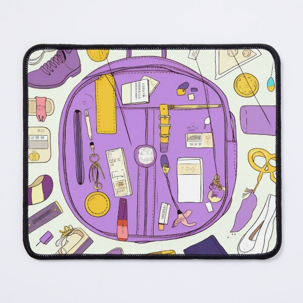 Item preview, Girly Purse Knolling | Illustration | 8K designed and sold by Hazmat-AI7.