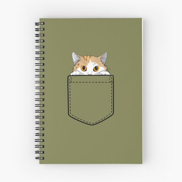 Item preview, Cat coming out of pocket cat peeping peeking inside pocket cat in pocket designed and sold by Artyselley.