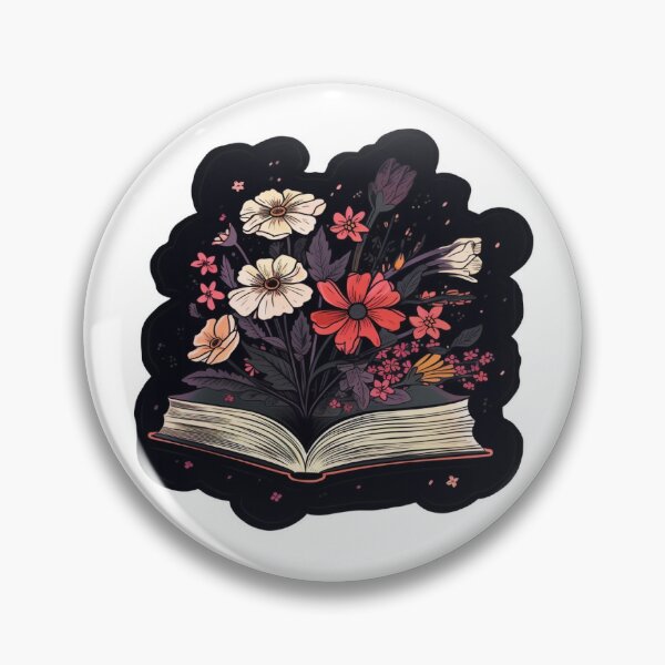 Item preview, Flores que crecen del libro designed and sold by HiddenPassions.
